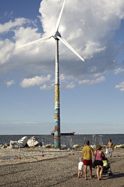 kleine Windkraftanlagen mit 10kW, 20kW, 30kW Windräder, Windenergieanlage